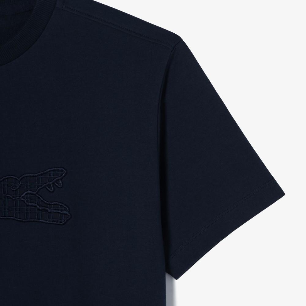 [Lacoste] Women's Lace Croc T-shirt TF600E-56G166