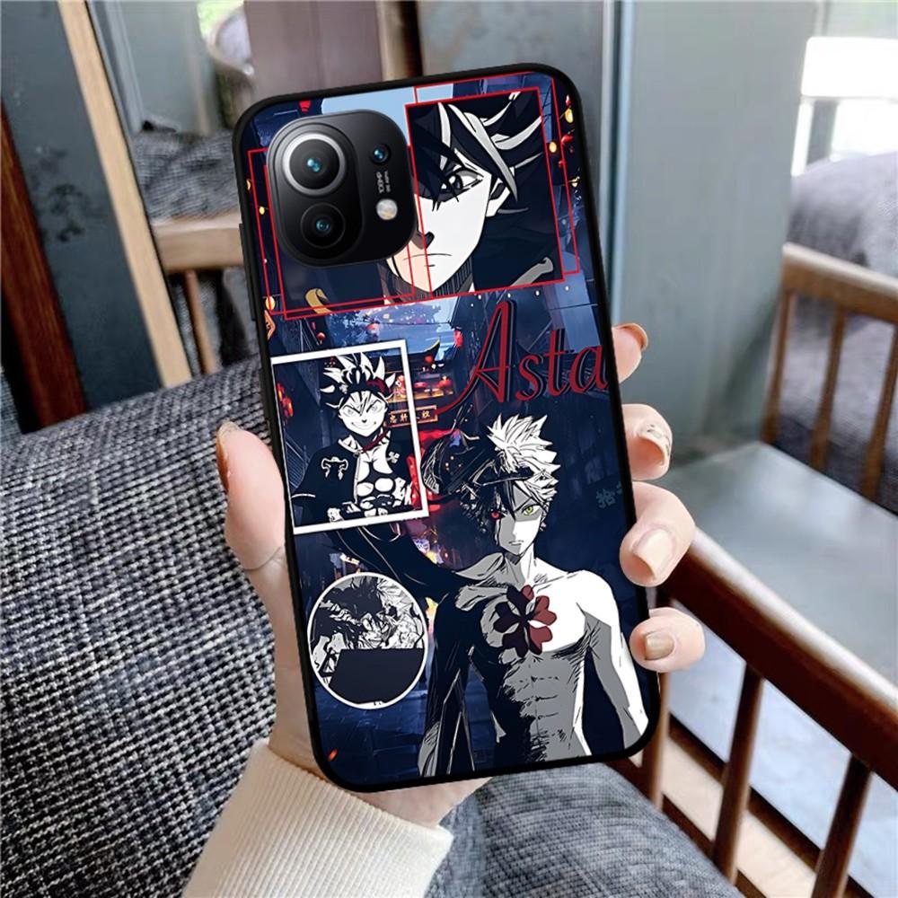 Чехол для телефона Black Clover для Xiaomi Mi 5X 8 9 10 11 12 Lite Pro 10T PocoX3pro PocoM3 Note 10 Pro Lite