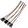 10Pcs PH Connector MX1.25 to Dupont 2.54 Cable MX1.25MM to DuPont 2.54 Electronic Cable JST Terminal Wire 2P-6P Female Terminal