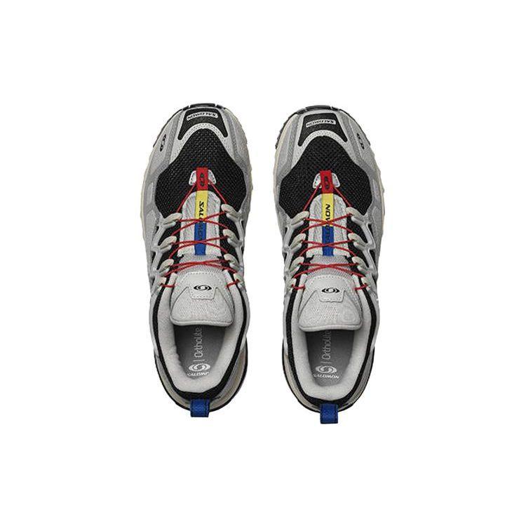 SALOMON Acs + Og Черный Лунный Камень Круглый Носок Дышащие Тяговые Водные Ботинки Обувь Унисекс Серый Белый 471345