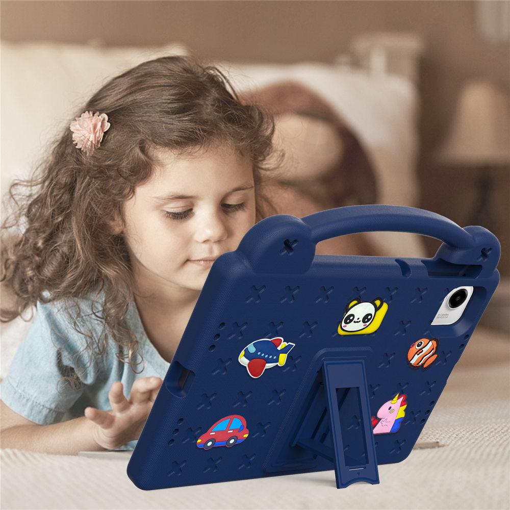 Мультяшный Милый Медведь EVA Чехол для Honor Pad 9 12,1 дюйма 2025 Детский Безопасный Ручка-Подставка Защитный Чехол для Планшета Funda