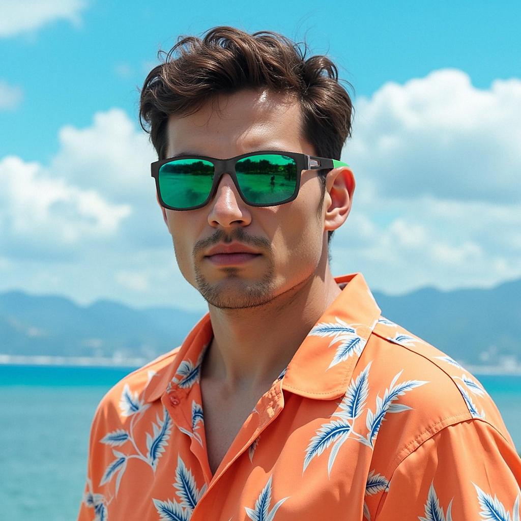 Uacllcau Polarized Sunglasses Sports Sunglasses with UV Protection for and for Men and Women Men's - Driving, Golf, Mountaineering, Baseball, Fishing,