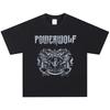 Футболка Powerwolf, Мягкая ткань, Повседневная одежда