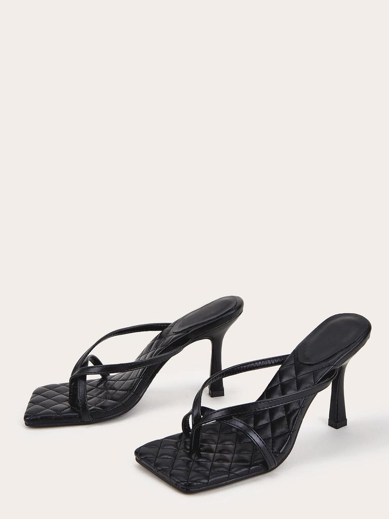 Женские босоножки на шпильке и шлепанцы Plus Size 2025 - Сексуальные туфли на высоком каблуке для Европы и Америки