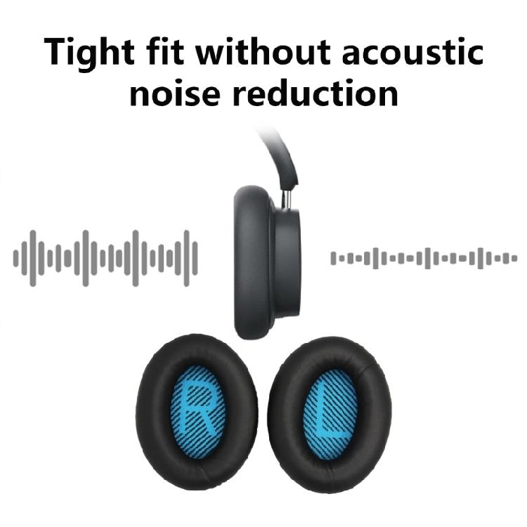 1 Pair Replacement Earpads Soft Sponge Ear Pad Comfortable Earmuffs for QC2 QC15 QC25 AE2 Headphone Repair Accessory