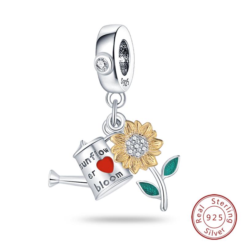 100% Медь Бабочка Фея Мечта Океан Ракушка Жемчужина Русалка Морская Черепаха Подсолнух Шармы Бусины Подходят для Браслетов Qikaola