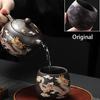 Tea Set Hand-made Dragon And Color-changing Zisha Purple Clay Teapot Phoenix Tea Kettle Premium