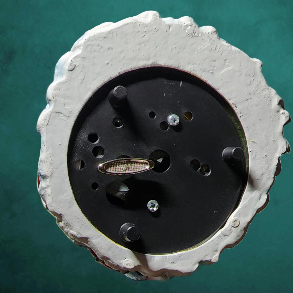 Minamiboeki Christmas Tree Snow Globe with Music Box 21x12x12cm Glass Teddy Bear Santa Claus