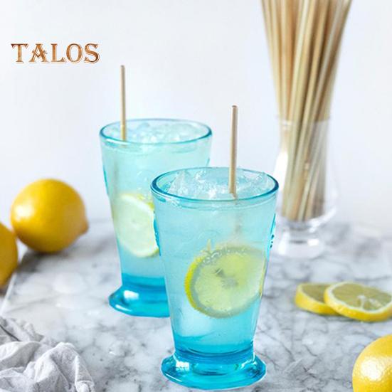 300 шт., деревянные соломинки, пищевая питьевая вода, легкие, надежные, не пластиковые соломинки, товары для вечеринок