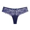 Кружевные трусы Сексуальные стринги Т-образные трусики с низкой талией Трусы Женское нижнее белье Хлопок Промежность Женское нижнее белье