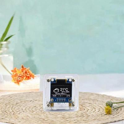 Проект пайки комплекта цифровых часов своими руками ESP8266 Интеллектуальный дисплей температуры и влажности для учебы