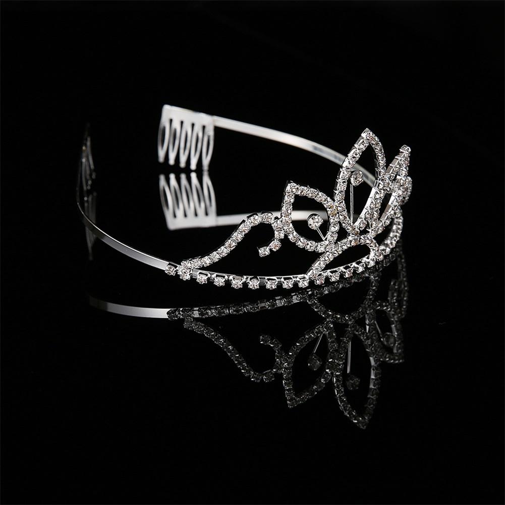 Блестящая женская принцесса свадебная корона свадебный хрустальный венец головной убор украшения для волос аксессуары