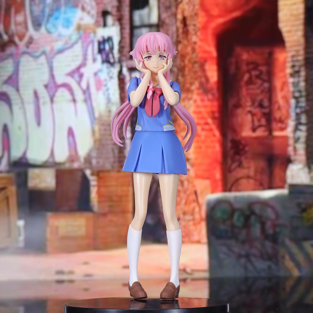 Mirai Nikki Гасай Юно экшн-фигурка аниме Коллекционные предметы, фигурки для витрины, фигурки аниме Рождественские подарки