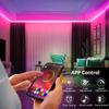 Flexible 1-5M Neon Led Strip Light Bluetooth RGB Led Lights Waterproof Tape Diode DC Bluetooth Control+EU Adapter