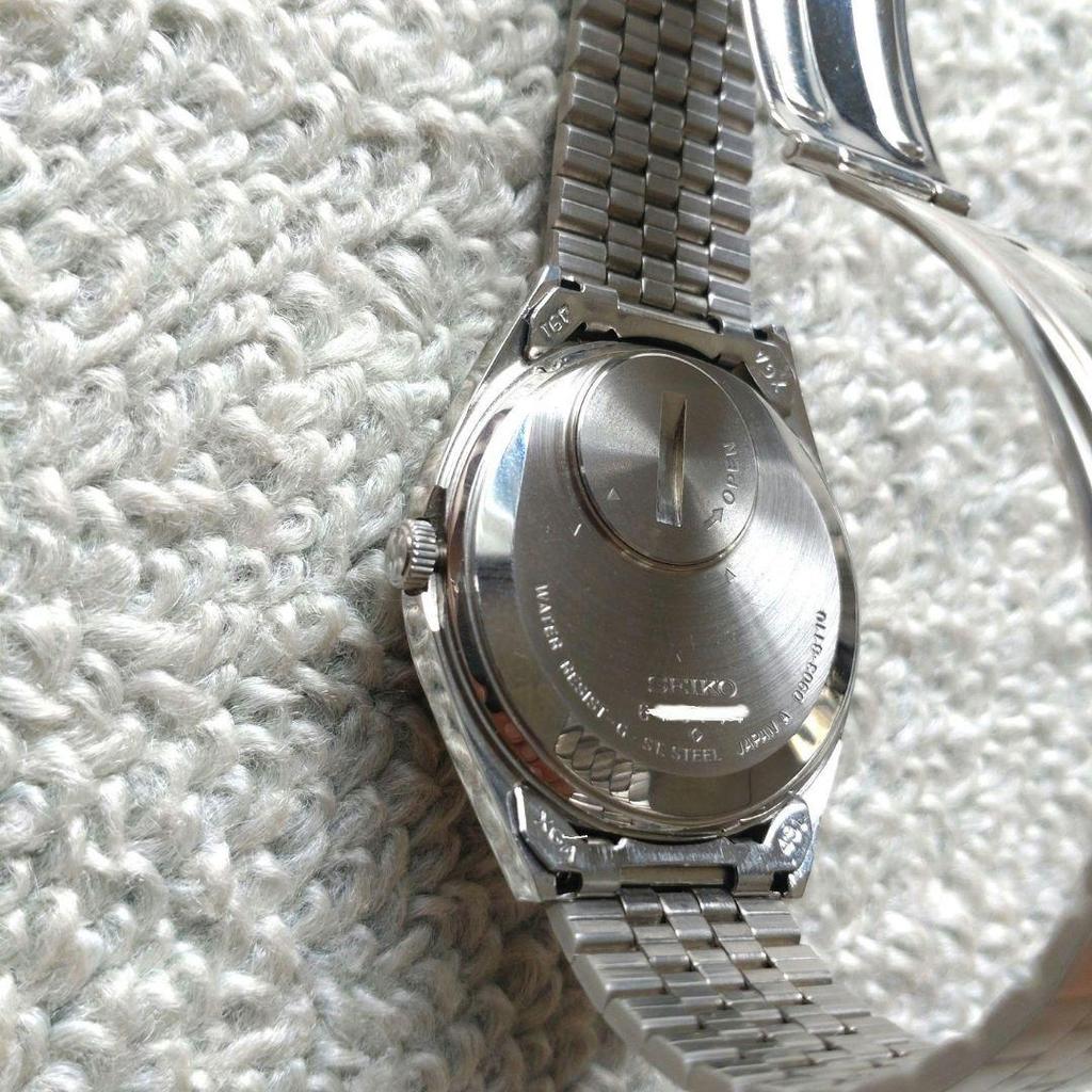 [USED] Seiko Quartz TYPE2 Blue Dial Used Fully Functional