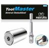 Универсальный многофункциональный торцевой ключ ToolMaster Nut Multi Tool 7-19 мм и адаптер