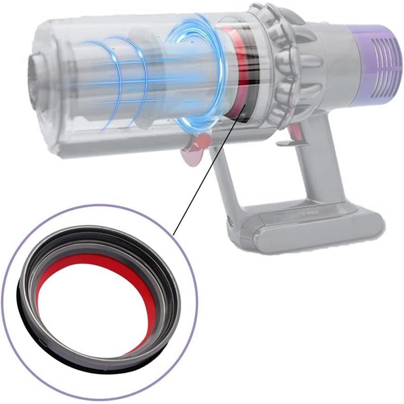 Уплотнительное кольцо для верхней части пылесборника для пылесоса Dyson V10 Slim V12 Digital Slim, запасные части