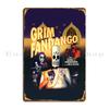 Grim Fandango High Contrast Hangman3d Metal Plaque Poster Club Designer Create Club Classic Tin Sign Poster