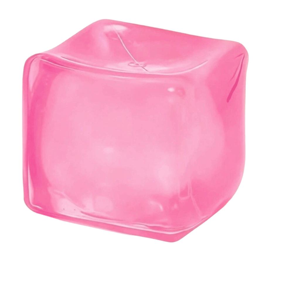 Non-Toxic Ice Cube Fidget Toy Soft Resilient Ice Cube Sensory Toy Cool Squeeze Cube Toy Kids