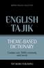 The Theme-based Dictionary British English-Tajik - 5000 Words : 157 Book