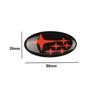 For Subaru Forester XV Outback Impreza Legacy STI WRX BRZ Tribeca 1PC Car Steering Wheel Emblem Badge Stickers Decal PP444