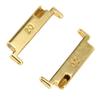 1 пара металлических адаптеров для ремешка часов 20–22 мм, адаптер для крепления ремешка часов с пружинными штифтами, золото A
