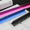 Алюминиевый сплав Инженерная масштабная линейка Высокоточный треугольный архитектурный чертежный инструмент Масштабная линейка Чертежные принадлежности
