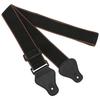 Гитарный ремень, хлопковый регулируемый шейный ремень, целлулоидный медиатор, аксессуары для струнных инструментов(черный