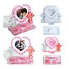 DIY Silicone Mold Heart Photo Cupids Frames Molds Beautiful Heart Shaped Frames Mould for Home Office Table Ornaments