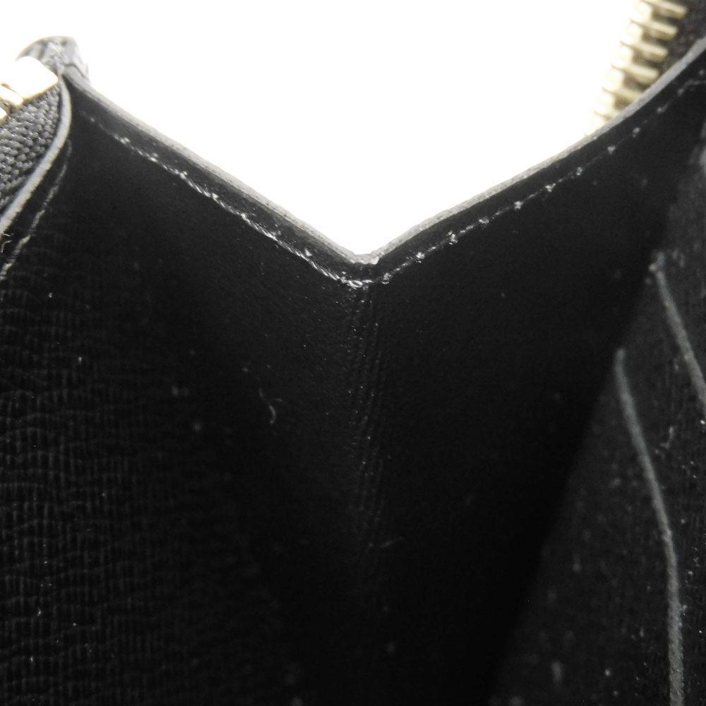 Used 12564 Zippy Wallet M82444 7940 New Model Black Zip Around RFID Excellent Condition Monogram Reverse Brown Unisex