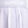 Nike Трикотажные спортивные брюки, спортивная классика, однотонные, зауженные, со средней талией, со шнурком, светло-фиолетовые детские брюки FB1269-536
