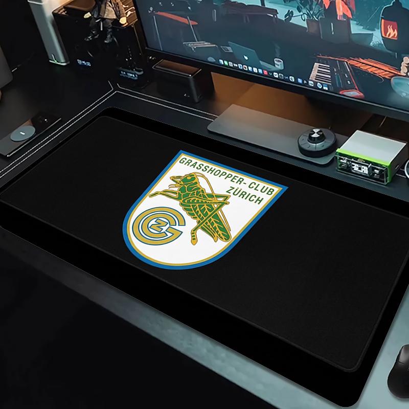Grasshopperclub Zrich Mouse Pad Large Gaming Table Cushion Nonslip Laptop Tablet Big Mousepad Xxl Mat Mini Pc Playmat With Lock Edge