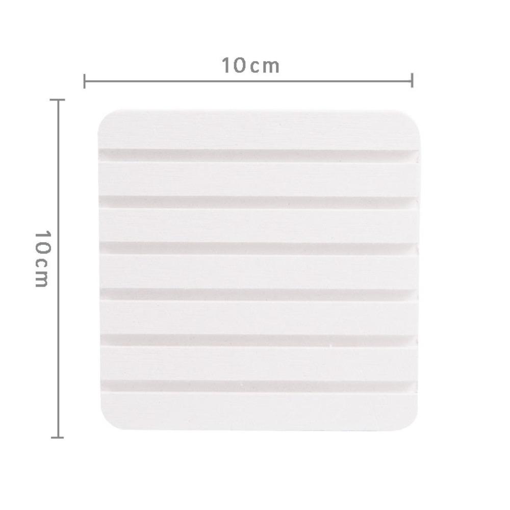 Simple Diatom Mud Cup Mat Heat Insulation Highly Absorbent Coaster Heat Resistant Tea Cup Tray Tea Table