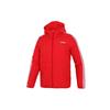 3-Stripe Padded Hooded Jacket With Logo Print Men Outerwear Red H14198