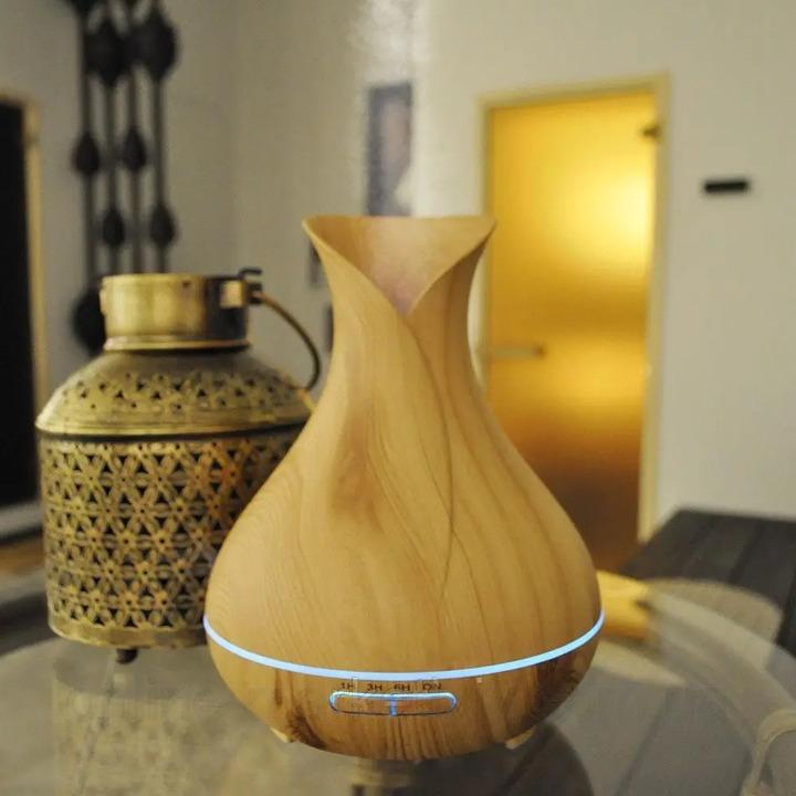 Ультразвуковая бесшумная аромалампа-диффузор "Кувшин" 400мл с подсветкой / Увлажнитель воздуха