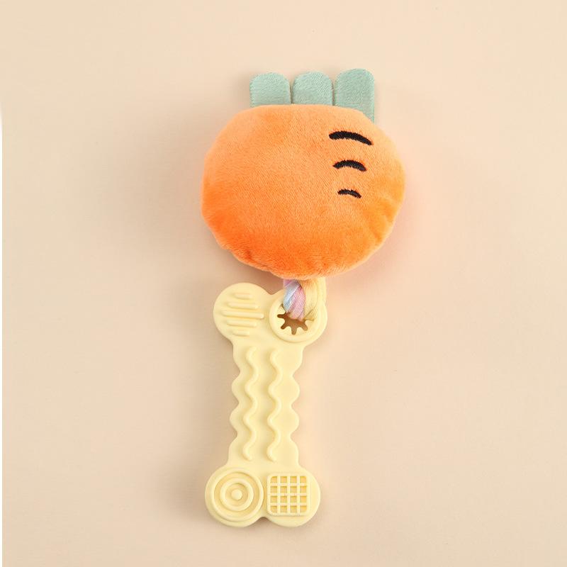 Cat Toy Self Play Boredom Relief Bite Rope Teeth Cleaning Grinding Toy Silvervine Cartoon Kitten Interactive Cat Teaser Wand