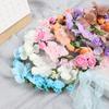 Beach Wreath Decoration Forehead Hair Band Bride Hair Wreaths Flower Hairband Crown Wedding Garland