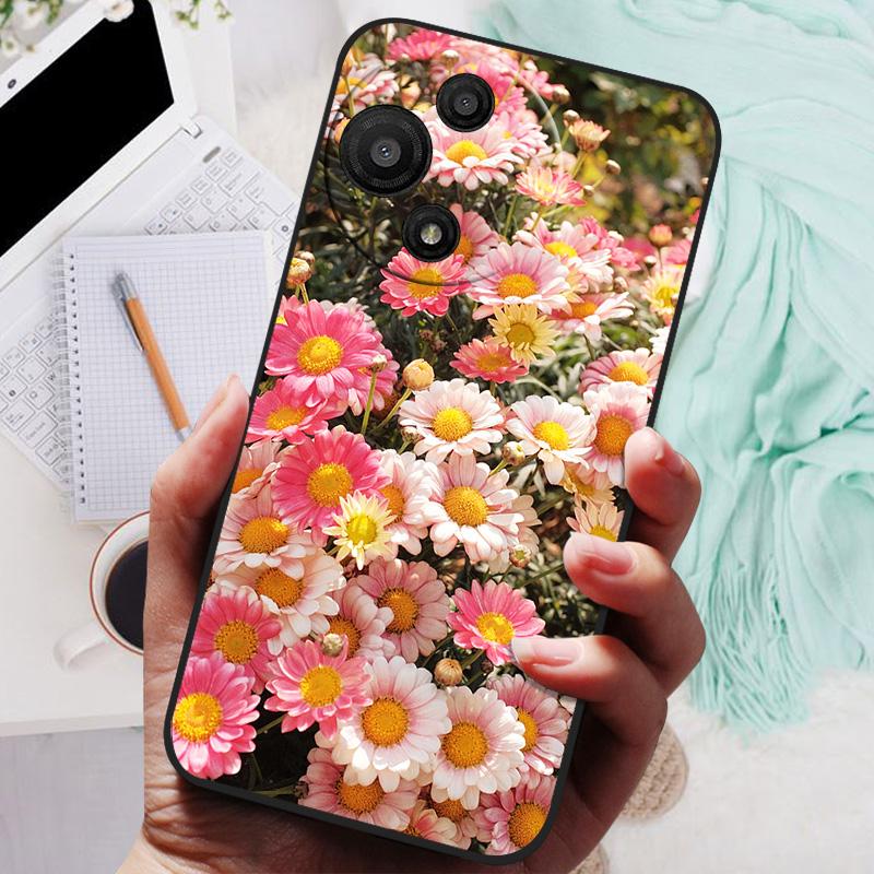 Для TCL 60 SE NXTpaper 5G Чехол Лев Волк Силиконовый Мягкая Задняя Крышка Для TCL 60SE NXTpaper 5G T521K Чехол для Телефона Защитный Чехол