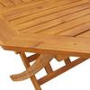 5 Piece Foldable Garden Dining Set Solid Acacia Wood