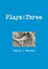 Книга Plays : Three