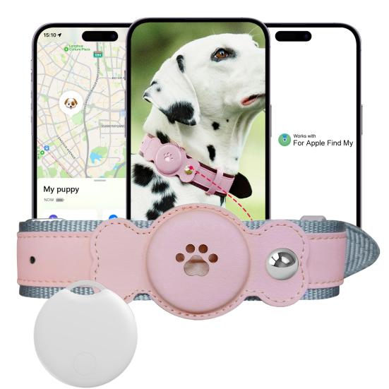 Ошейник для домашних животных с водонепроницаемым GPS-трекером для отслеживания местоположения собак в реальном времени и длительным сроком службы батареи