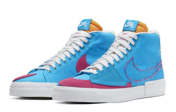 Nike Sb Zoom Blazer Mid Edge Hack Pack Синий CI3833-400