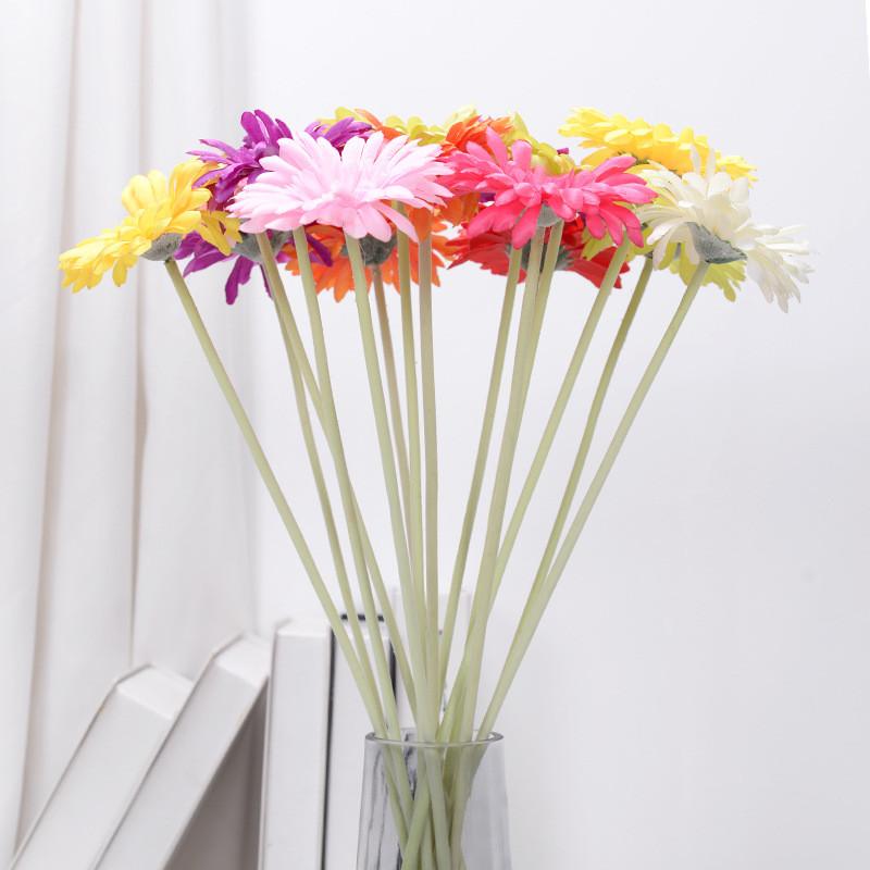 Bolus Jamesonii Gerbera Flower Artificial Plant Ornament For Decor Home