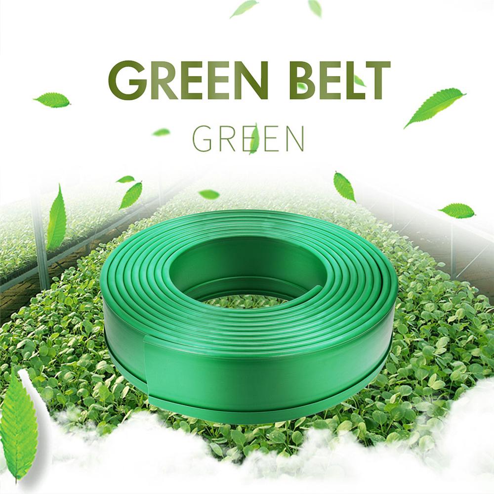 10 м Пластиковый газонный бордюр Ограждение Лента Бордюр Сад Газон Камень Изоляция Дорожка Барьер Патио Сад Озеленение Пояс Садоводство Зеленый