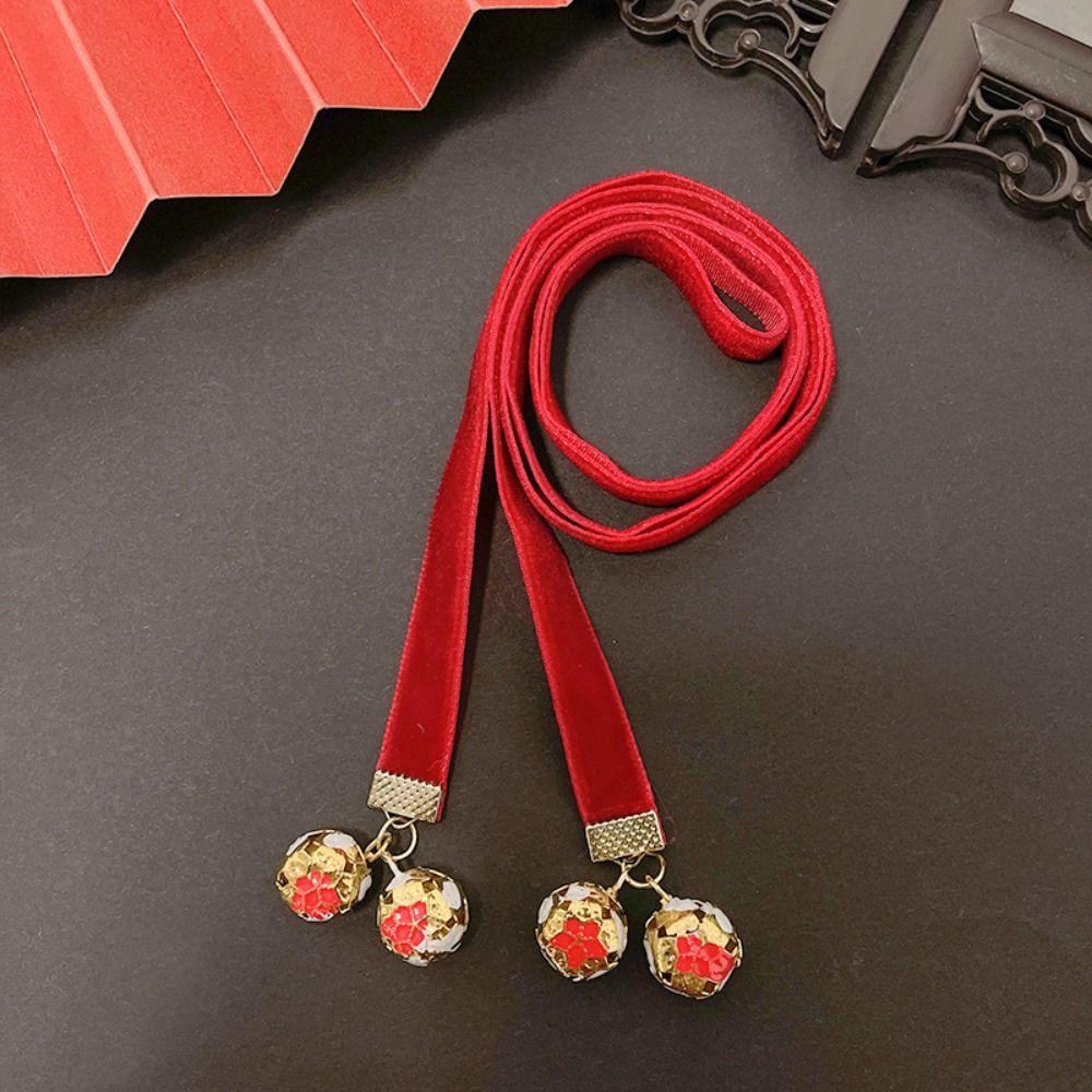 Китайский стиль плетеные волосы веревка головной убор ханьфу девушка DIY конский хвост милый новогоднее украшение для волос