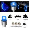 12 PCS LED Wheel Lights Flash Light Tire Valve Cap Lamp For Car Trucks Motorcycle Bike (Blue)