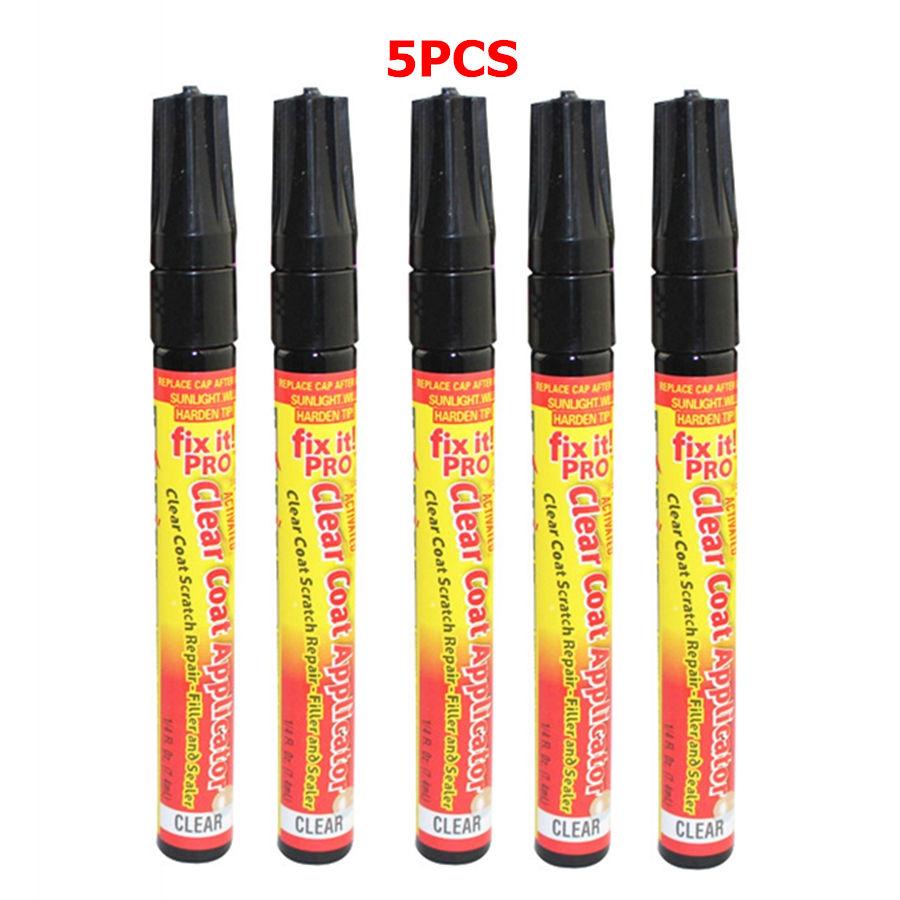1PC-5PCS Car-styling New Portable Fix It Pro Clear Car Scratch Repair Remover Pen Simoniz Clear Coat Applicator Auto Paint