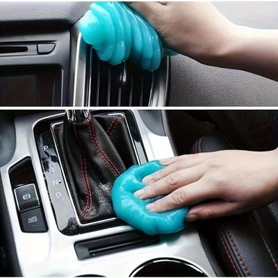 1 упаковка удобного геля для чистки салона автомобиля, чистящий универсальный гель, средство для удаления пыли с автомобиля, гель для чистки салона