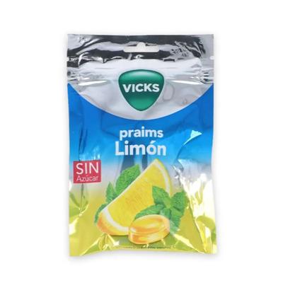 Vicks Лимонные леденцы с ментолом 1 упаковка 72 г