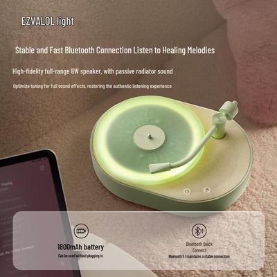 Проигрыватель виниловых пластинок Jiguang с Bluetooth-динамиком и аромадиффузором